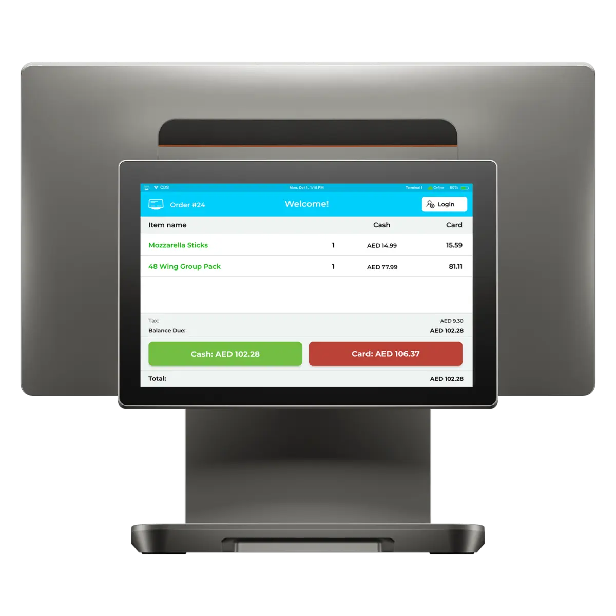 payment options in full service pos